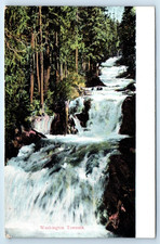 Washington Torrents - Waterfall WASHINGTON State Postcard picture