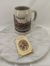 Vintage Munchen German Stein Handmade picture