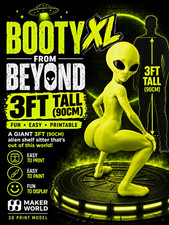 3ft female alien perfect for man caves or garage  picture