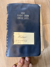 Usaf Flight Crew Checklist From Luke Air Force Base 518Th Tactical Fighter Squad picture