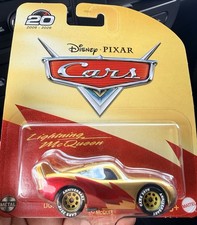 2026 Disney Pixar CARS 20th Anniversary GOLDEN Lightning McQueen picture