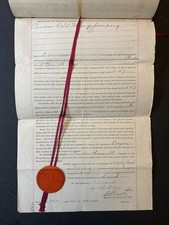 1906 Theodore Roosevelt Secretarial Mineral Patent Diadem Gold Claim Oregon Seal picture