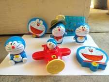 Doraemon Toy Set Of 7 Minifigures Fijiko. Kit. Explores. Face Jibbitz picture