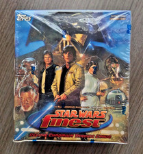 1996 TOPPS STAR WARS FINEST CHROME FACTORY SEALED UNOPENED BOX picture