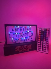 Stranger Things Night light Led Alphabet Wall Design, made in the USA picture