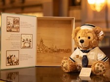 Tokyo DisneySea 25th Anniversary Steiff Duffy Bear Plush Limited 3000 New 2026 picture