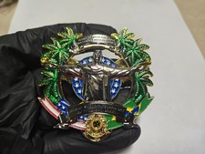 Marine Security Guard Rio De Janeiro Brazil Challenge Coin Nice picture