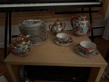Japanese Kutani Porcelain 23 pieces picture