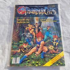 Thundercats Magazine Number 1 Premiere Issue Poster Intact Winter 1987 picture