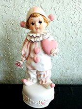 ENESCO BABY CLOWN FIGURINE MUSIC BOX 