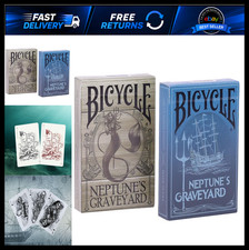 Bicycle Pirate Ship & Mermaid Playing Cards - Premium Quality, Ocean-Themed picture