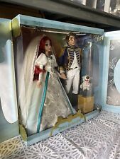 Disney Limited Edition Ariel & Prince Eric Wedding Platinum Doll Set NRFB picture