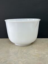 Vtg Glasbake Sunbeam White Milk Glass Mixing Bowl with Spout #23 picture