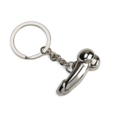 Funny Creative Men Penis Metal Car Key Chain Keyring Keychain Keyfob DIY Gifts picture
