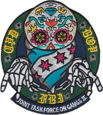 CHICAGO POLICE DEPT / BUREAU OF PRISONS / FBI JOINT TASK FORCE ON GANGS II PATCH picture