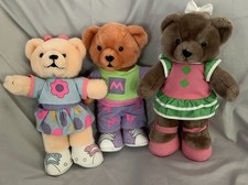 Vintage Bananas in Pyjamas - Plush Teddy Bears - Amy, Morgan & Lulu 12”  - Rare picture