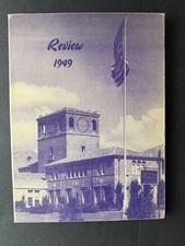 1949 Sacramento High School Review Yearbook Vintage California picture