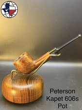 Vintage Peterson Kapet 606s Pot Tobacco Pipe picture