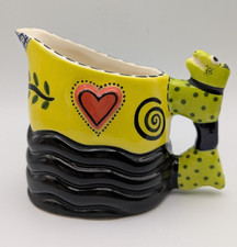 Tiffany Wallace( South African- RSA)Whimsical Art Creamer Rare