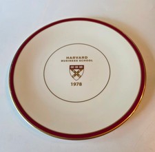 Vtg Harvard Business School 1978 Commemorative Plate by Pickard 9 1/4