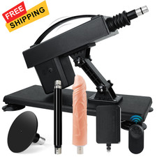 Sex Machine for Women and Men Automatic Thrusting with Dark Gray  picture