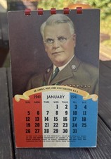 VINTAGE BOY SCOUT - 1941 CALENDAR - COMPLETE picture