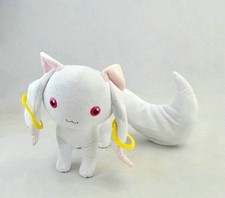 9'' Puella Magi Madoka Magica Magic Kyubey Qbay Cat Soft Stuffed Plush Doll Toy picture