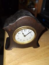 Small Windup Desk Clock Running Well Time Only  picture