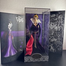 Disney Villains Designer Evil Queen Doll LE 13000 Low #00928 W/Bag & Sleeve NIB picture