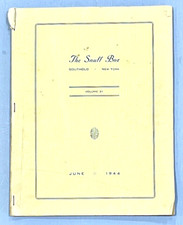 1944 Southold High School Yearbook- SNUFF BOX, Southold, Long Island, NY picture