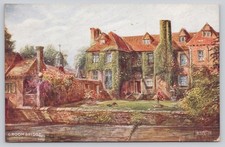 Groombridge Place Kent England F.W. Burton Salmon Series Postcard c1900s picture