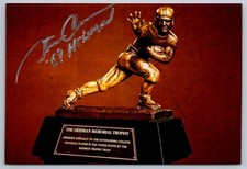 Steve Owens Hand Signed 4 x 6 Autograph Photo - Football picture