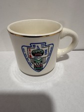 Vintage 1972 BSA OA Wazi Yata Lodge Area 7-4 Training Conference Scout Mug picture
