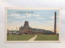 The Red Jacket Shaft, Calumet & Hecla (C&H) Mining Co Calumet Mich Postcard 1930 picture