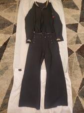 Vintage US Navy WWII Sailor Cracker Jack Uniform Shirt  Pants  Mens Blue Wool picture