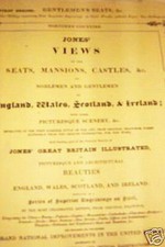 Jones' Views of the Seats, Mansions, Castles & Noblemen and...In England 1829 #4 picture