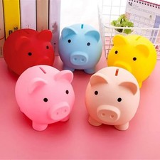Piggy Bank, Coin Bank for Boys and Girls, Children's Plastic Shatterproof Money picture