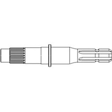 4344612 New Deutz Tractor PTO Shaft DX4.61 DX4.70 DX4.71 DX6.31 DX6.61 picture
