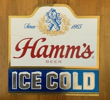 Hamms Beer Metal Premium Stickers 8 X 8 picture
