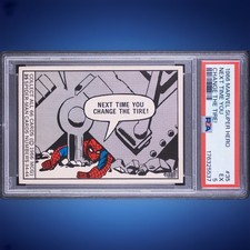 1966 Donruss Marvel Super Heroes Spider Man # 35 PSA 5 Ex. picture