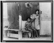 Casa Grande Arizona 1937 Children of Mexican Cotton Laborers FSA Migrants picture