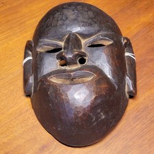 Antique Himalayan Shaman Ancestral Spirit Jhakri Mask Nepal Nepalese  picture