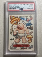 2025 topps worst of gpk 40th anniversary DOTTED LIONEL 1/1 One Of One picture