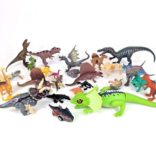 Lot of Dinosaur Figures Figurine Schleich Baryonyx Lego Triceratops Robo Alive picture