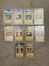 2000 Pikachu World Collection COMPLETE SET ACE Graded Pokémon WOTC x9 + Binder picture