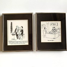 Rare 1980 Chicago Tribune NY News Framed Political Cartoon American Cartoonist picture
