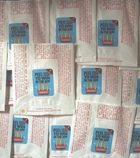 2026 UNPEELED UNREDEEMED MCDONALD'S MONOPOLY PIECES (Lot of 50) NEW 50x Genuine picture