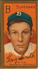 Photo:Brooklyn NY Tony Smith Superbas 1911 Baseball Card Portrait picture