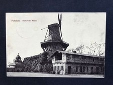 Postcard Potsdam Historische Mühle – used as field post Neubabelsberg 22.2.1916 picture