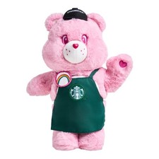 Care Bears + Starbucks Taiwan green apron Bearista - Cheer Bear picture